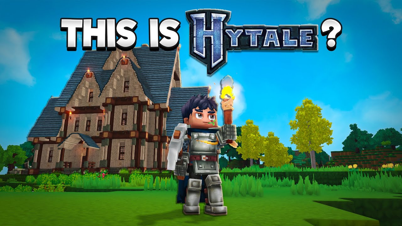 My First Time Playing Hytale… This Game Is Beautiful