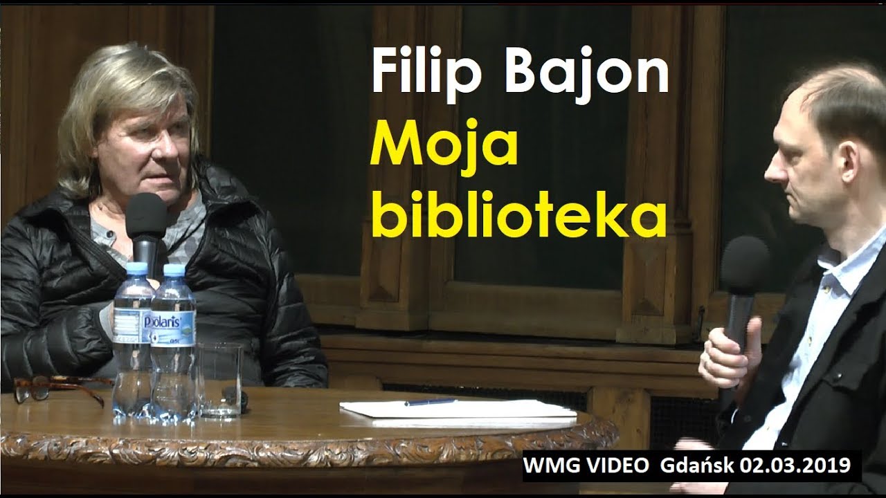 Moja biblioteka. Filip Bajon | 2019.03.12 NCK
