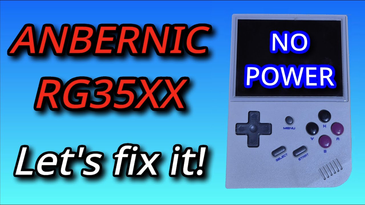 РЕМОНТ ANBERNIC RG35XX - НЕТ ПИТАНИЯ - Можно ли это исправить?