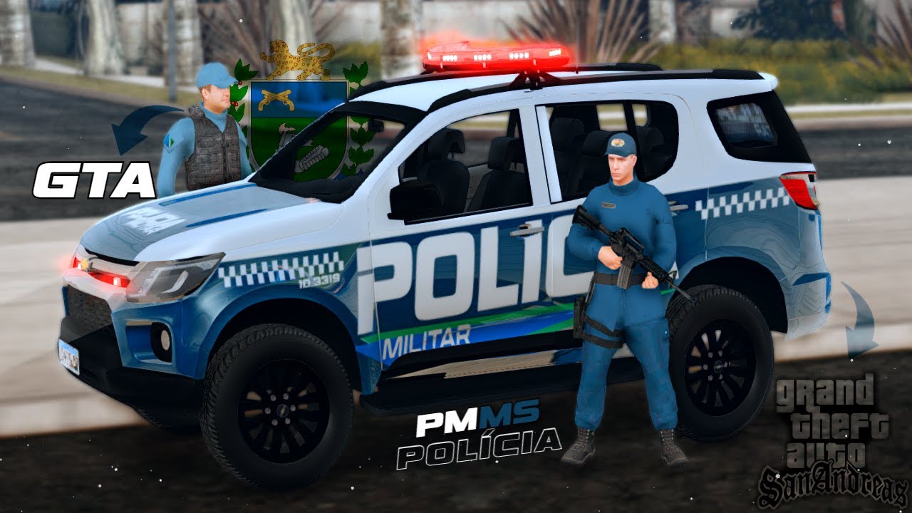 🎮SAIUU!! NOVO GTA SAN ANDREAS MOD POLÍCIA DO MATO GROSSO DO SUL | PMMS | ATUALIZADO SEM CRASH!🚔