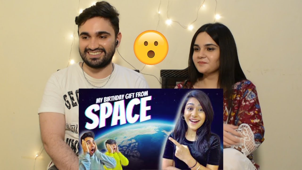 Pakistani reaction to GETTING BIRTHDAY GIFT FROM SPACE BY BROTHERS | Rimorav Vlogs | Desi H&D Reacts