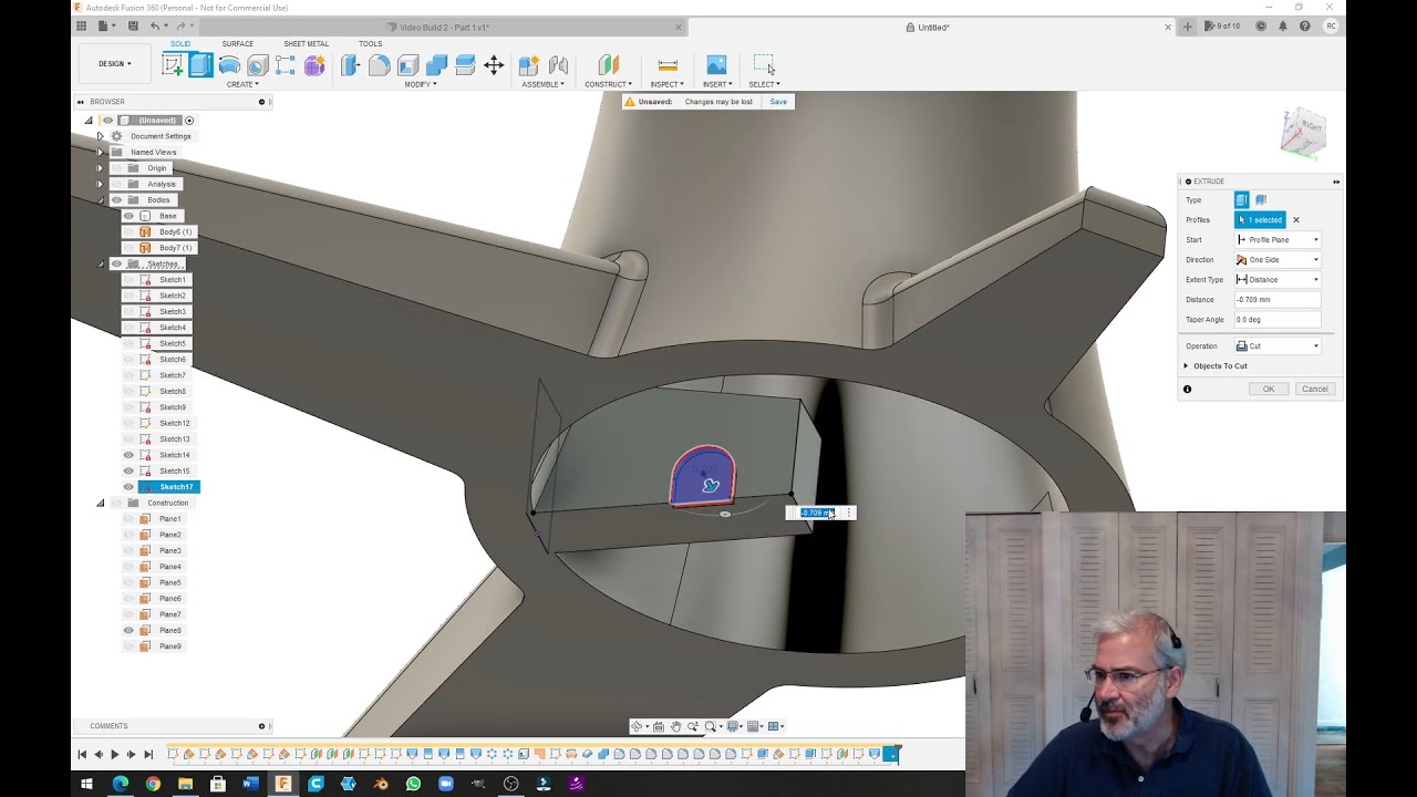 Fusion 360 designing smart phone stand - Part 1of 3