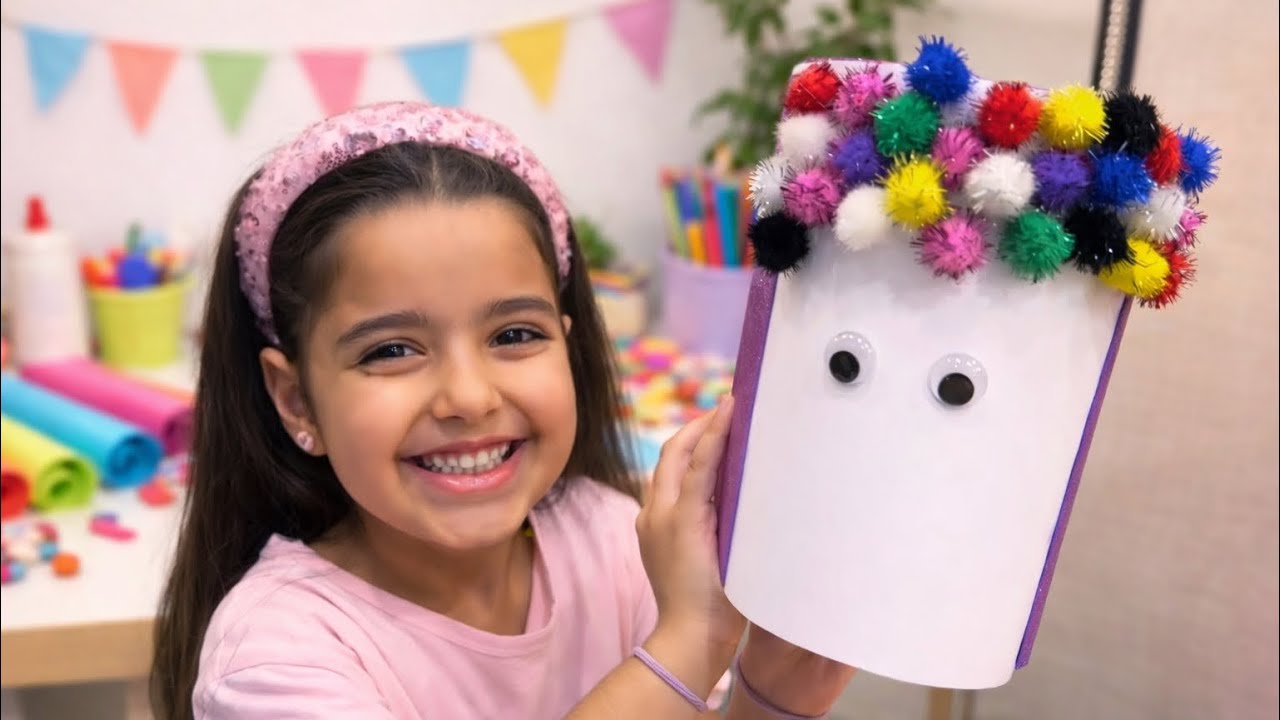 يلا نصنع قبعة 🎩 بالبيت بأبسط الأدوات😁 شو لون قبعة زارا طلع بالآخر ؟! 