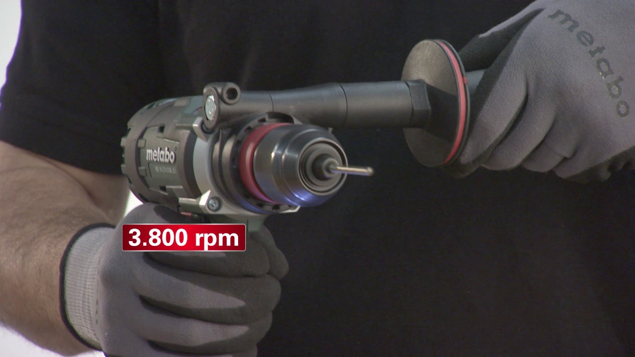 Metabo 3-Gang Akku-Bohrschrauber / 3-Speed Cordless Drill/Screwdriver