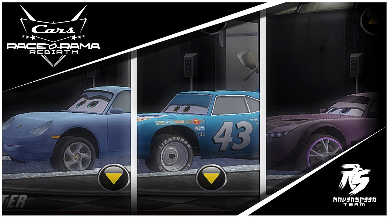 Cars: Race-O-Rama (MOD) | Character List Showcase