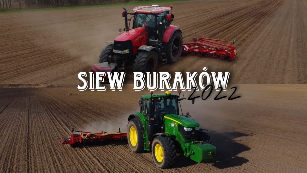 Siewy Buraków 2022 na Kujawach z Firmą Nowak |John Deere|Kverneland| & |Case|Grimme|