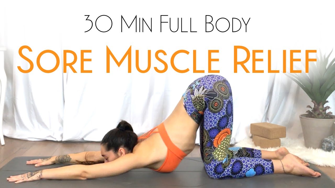 Yoga For Sore Muscles ( Full Body Stretch & Release )