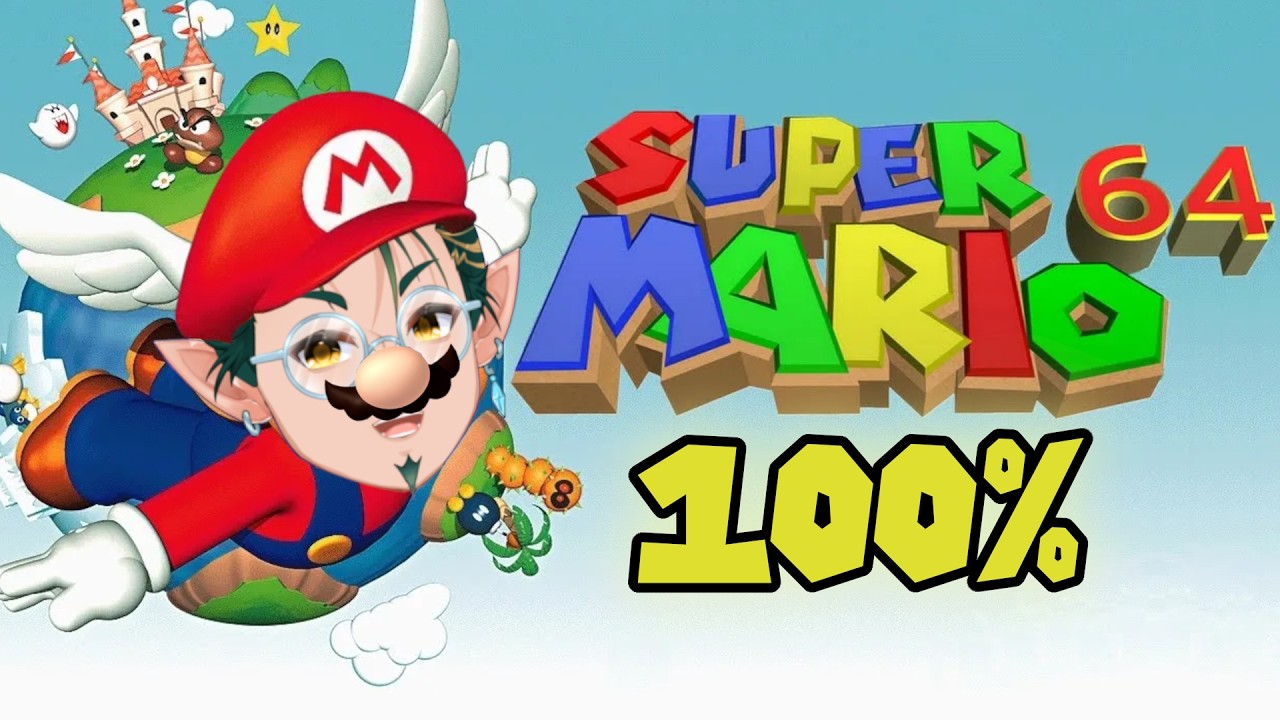 Ikkur plays Super Mario 64 100% #2