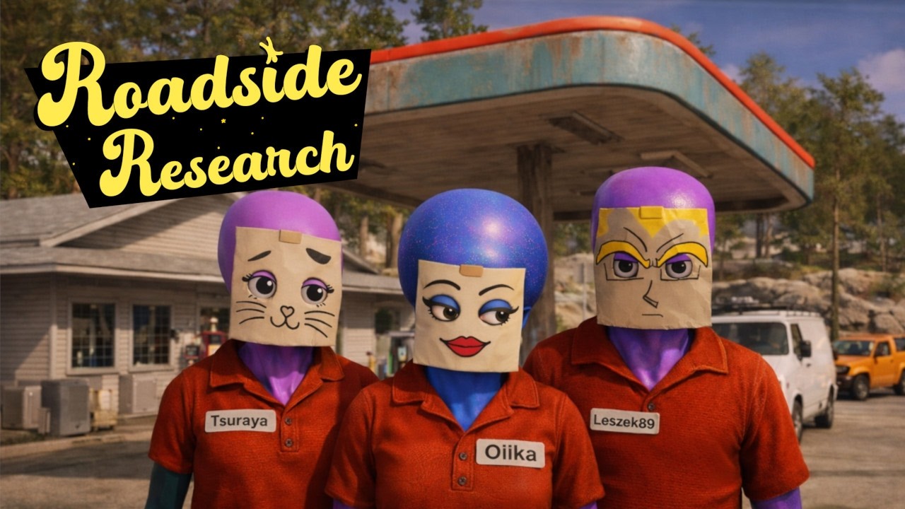 KOSMICI POD PRZYKRYWKĄ prowadzą stację benzynową! ROADSIDE RESEARCH