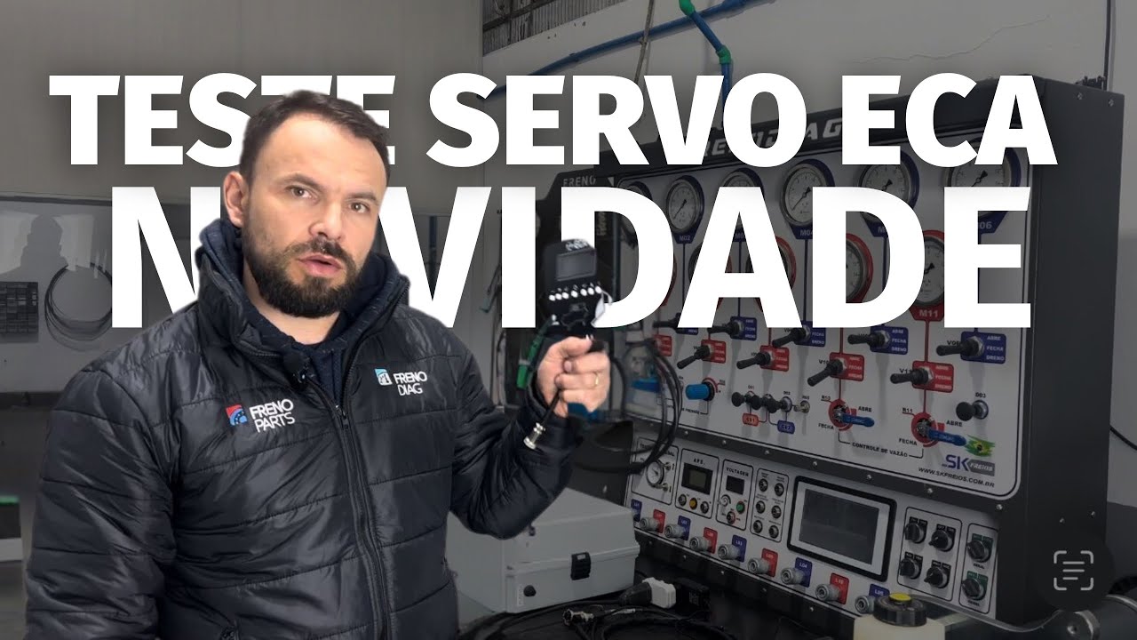 Novo teste para Servo ECA | FrenoDiag Curitiba