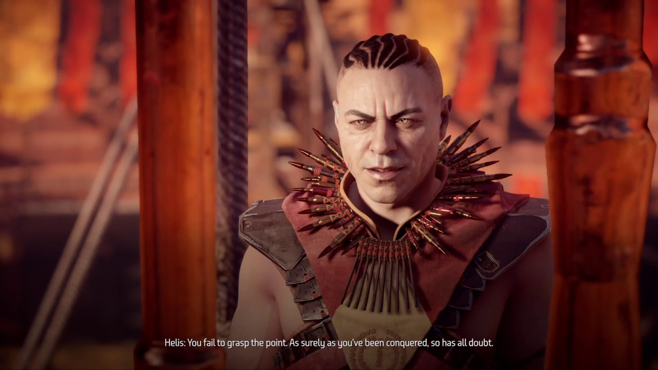 Horizon Zero Dawn: Aloy's capture and escapes from the Coliseum