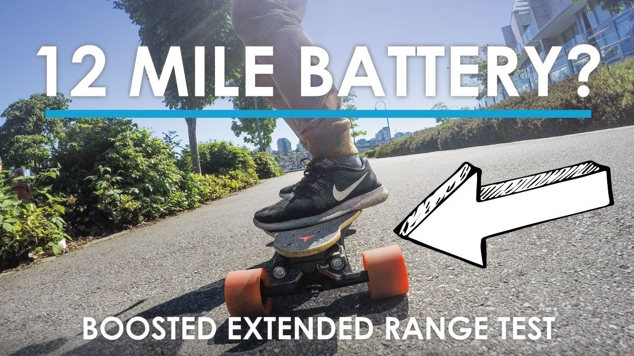 Boosted Board Extended Battery Range Test