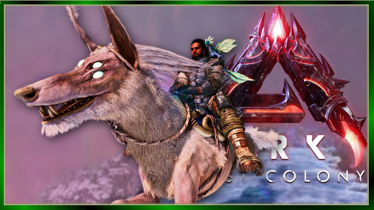 Solwyn Taming and Building Ice Bridges in Ark's Lost Colony...
