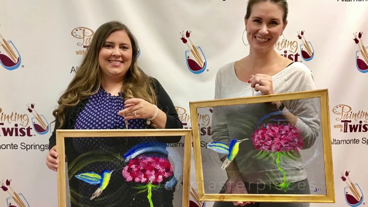 Screen Art @ Painting With A Twist