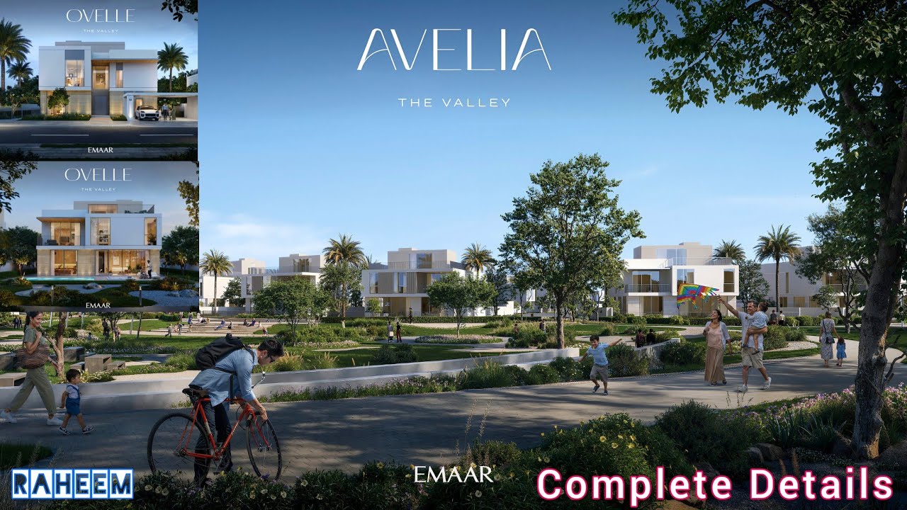 Ovelle and Avelia The Valley Phase 3 Emaar
