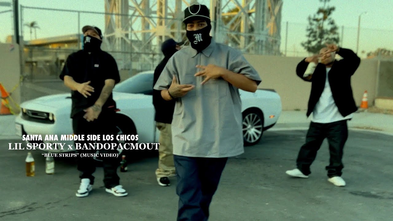 Santa Ana Middle Side Los Chico's | Lil Sporty x BandoPacMOut ''Blue Strips'' (Music Video) #fyp