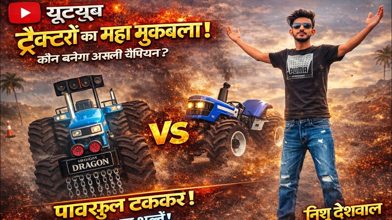 Tractor game new update 👍#tractorlovers #tractorreels #tractorbattle #tochan #desitractor #farmlife 