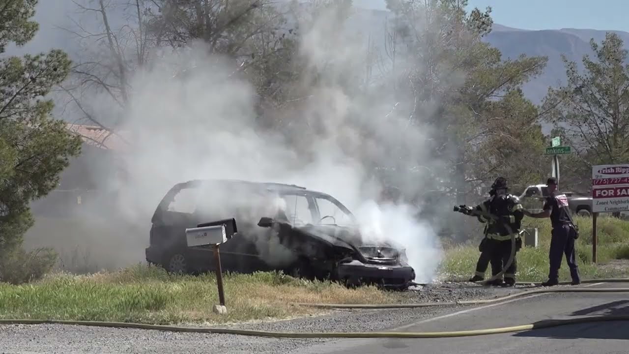 18.03.2026 Пожар автомобиля в доме