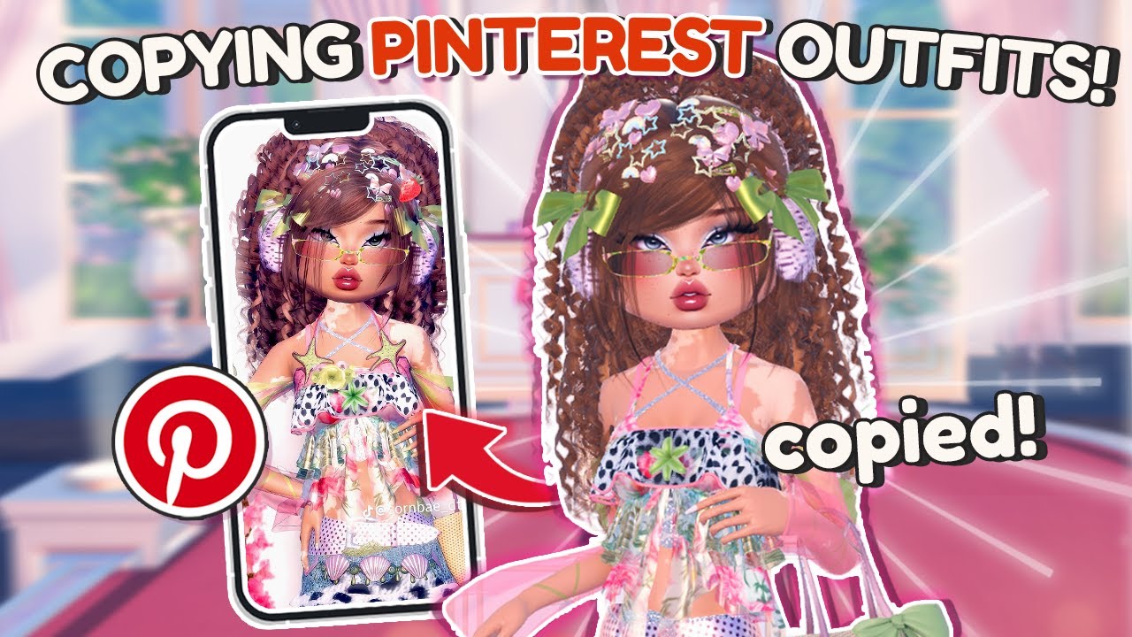Copying *PINTEREST* Outfits and Trying to WIN in DRESS TO IMPRESS! 😲 | Roblox