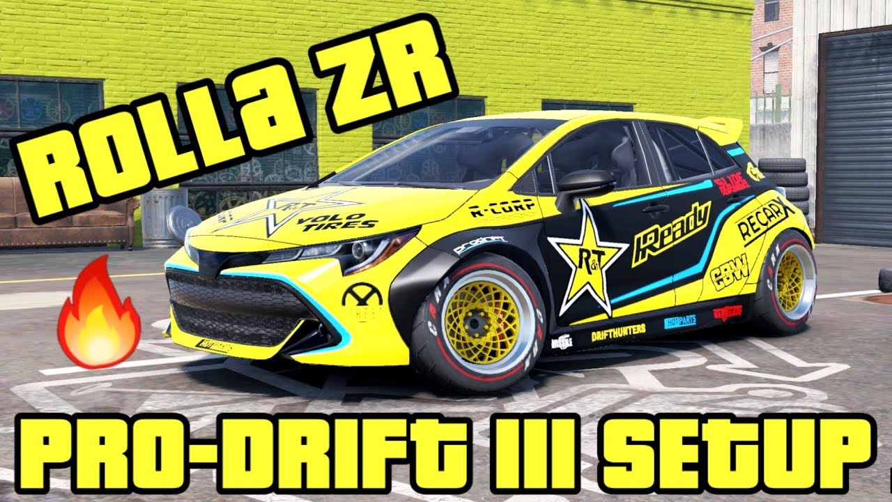 Rolla ZR Pro-Drift III Custom Setup (Aasbo's Toyota Corolla) | CarX Drift Racing 2