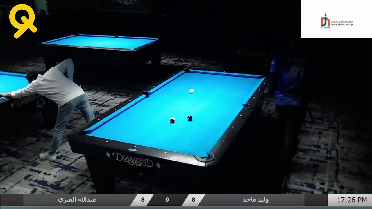 بطولة كيو ناين وبيبسي 2022 الخبر / دور الثمانية / وليد ماجد vs عبدالله العنزي
