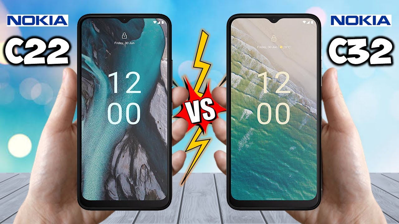 Nokia C22 Vs Nokia C32 - Full Comparison