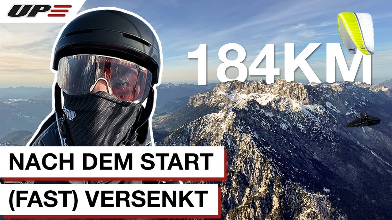 XC Paragliding vom Unternberg | 184km FAI Dreieck