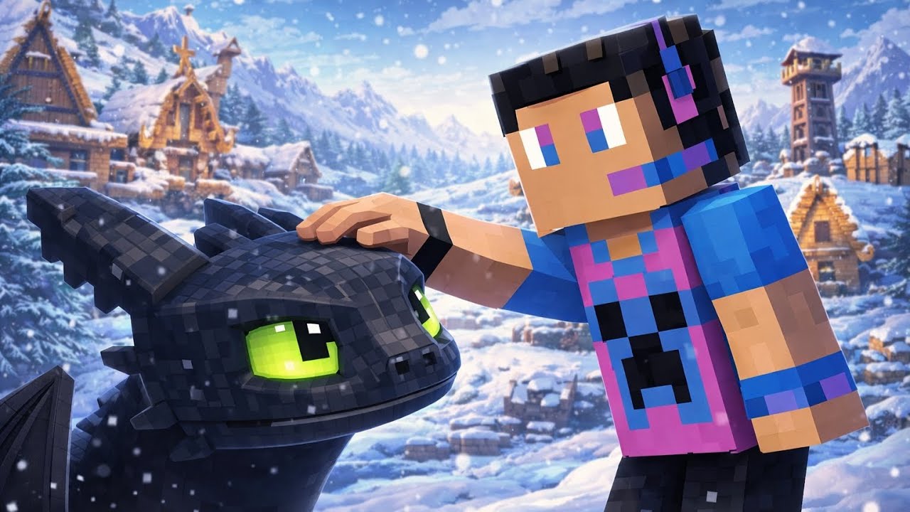 MINECRAFT LEKIN ENDI AJDARHOLAR BOR...