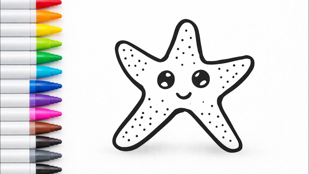4 Cute Drawings for Kids | Camera 📸 & More Easy Drawings