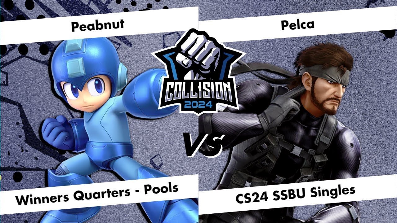 Collision 2024 - Peabnut (Mega Man) VS Pelca (Snake) - Ultimate Singles Pools - Winners Quarters