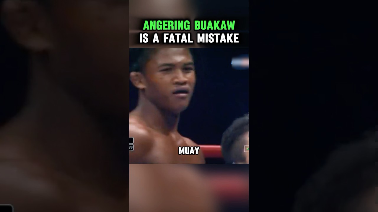 Provoking Buakaw with leg techniques is not a wise choice#boxing