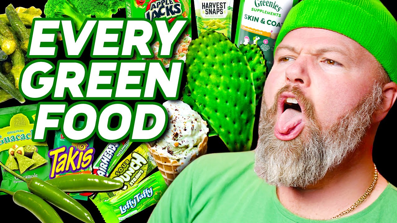 We Eat EVERYTHING GREEN