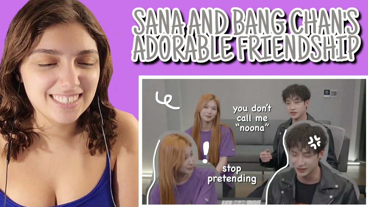 TWICE'S SANA AND SKZ'S BANG CHAN ADORABLE FRIENDSHIP | REACTION