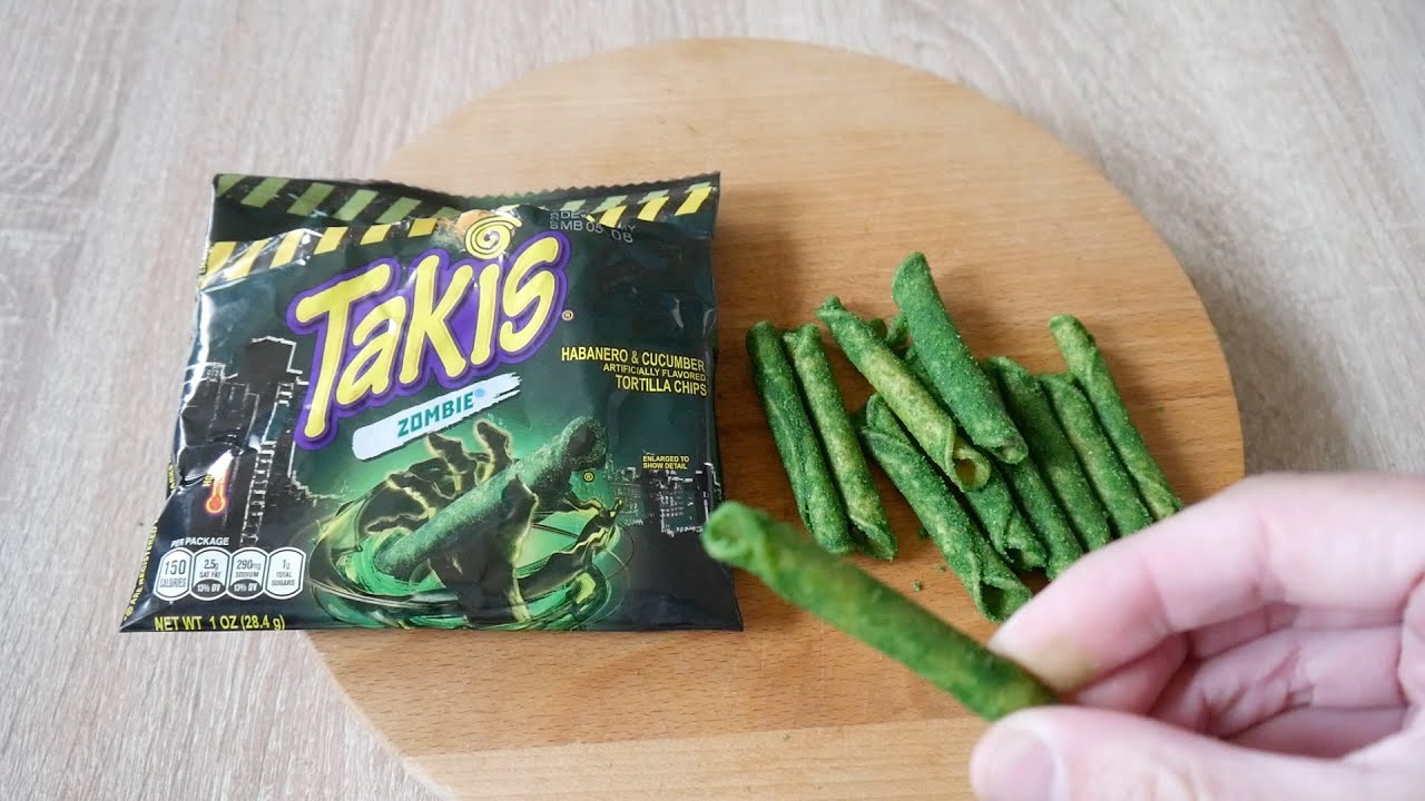 Takis Zombie 🧟‍♀️ Sind sie wirklich grün ? 😱