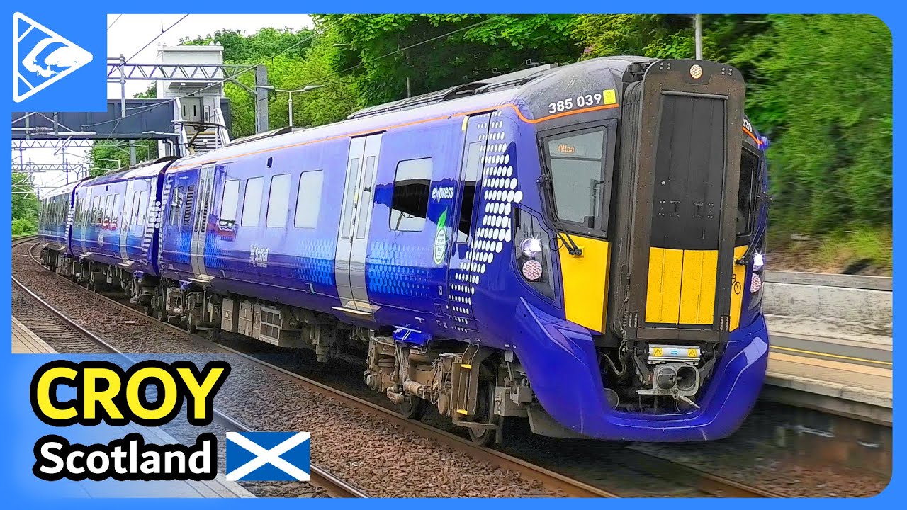 Trains at Croy 06/06/2023