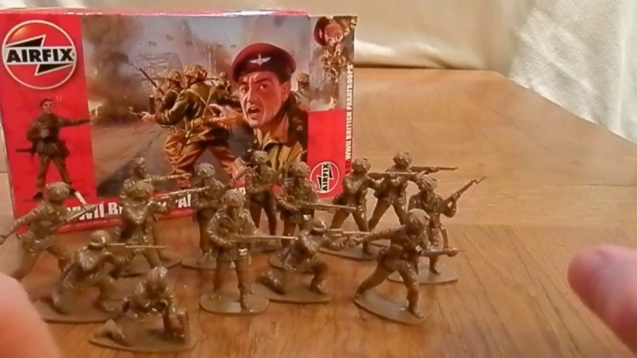 Plastic Soldier Review: AIRFIX 1:32 BRITISH PARATROOPS