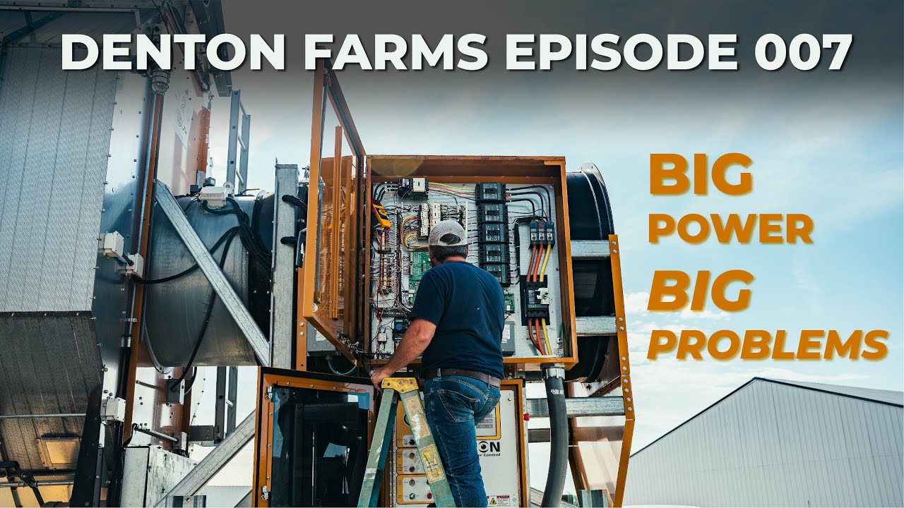 HARVEST is on HOLD! GSI Grain Dryer is Broken.