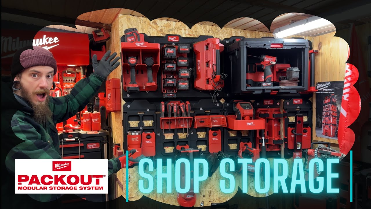 Milwaukee Packout Shop Storage | Værkstedsinventar