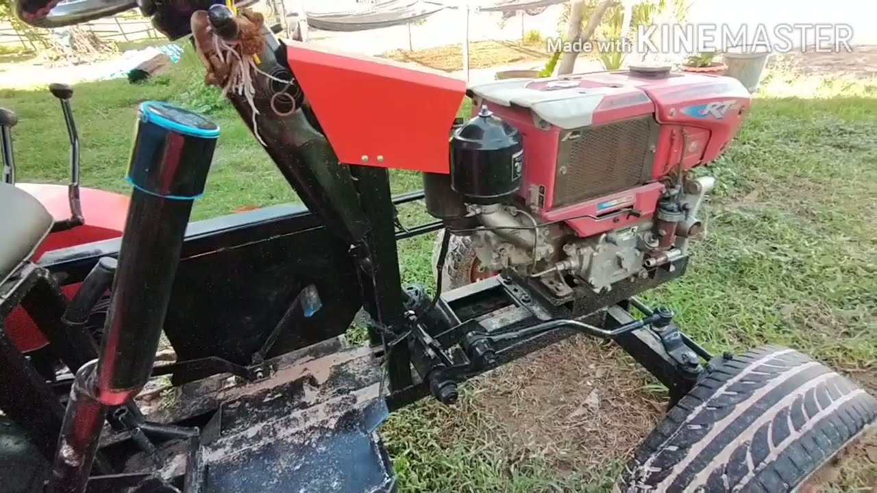 รถไถดัดแปลงรีวิวโครงสร้างmodified tractor