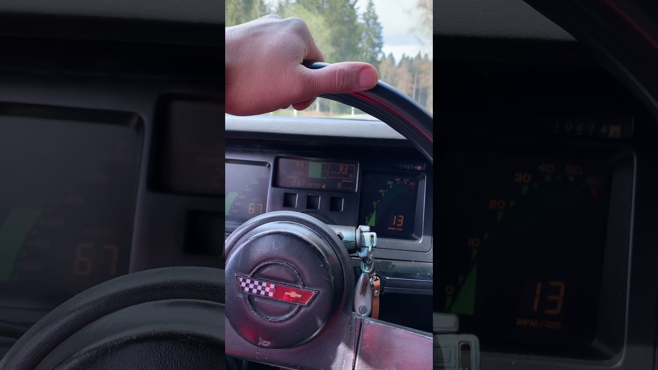 Corvette C4 Digital Tacho f&uuml;r 1984 🤐