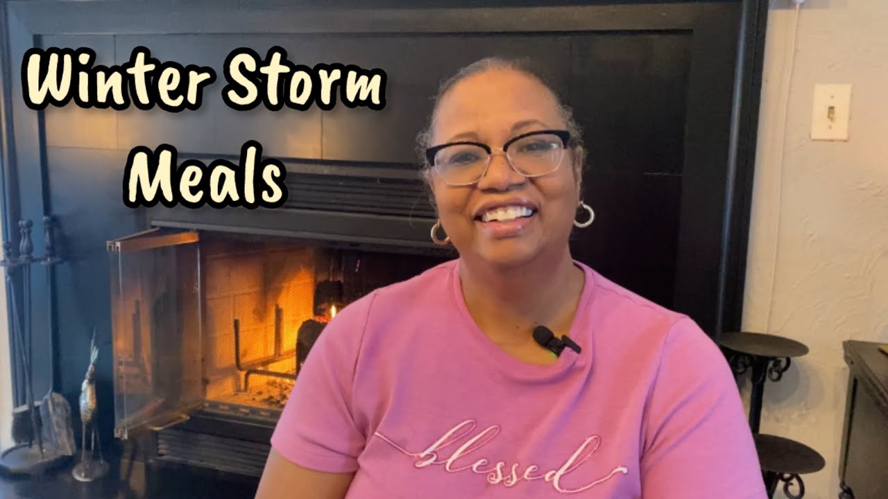 Winter Storm Meals Made Ahead 