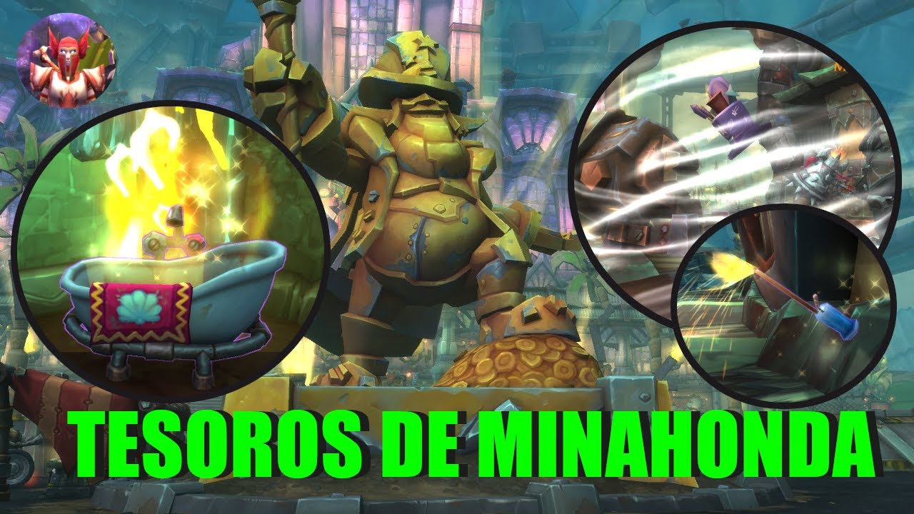 TODOS LOS TESOROS DE MINAHONDA 💎| LOGRO | MODO GOBLIN | WOW