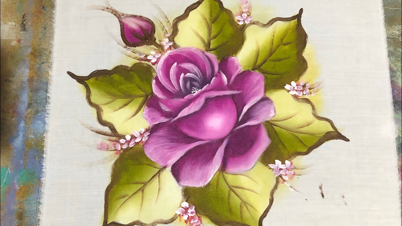 Terapia com pintura de Rosas