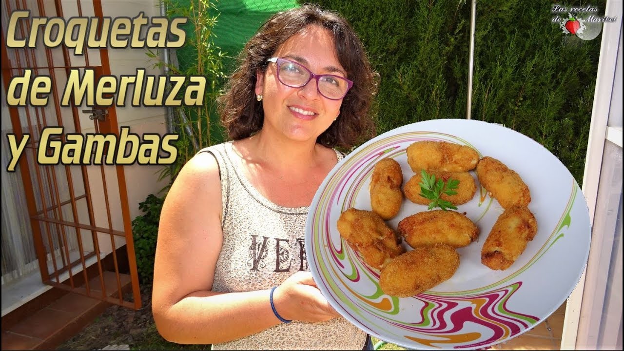 Croquetas de Merluza y Gambas | Tapas Típicas Españolas