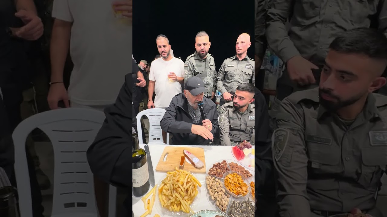 עופר לוי וקובי פרץ מעמד מרגש באשקלון.