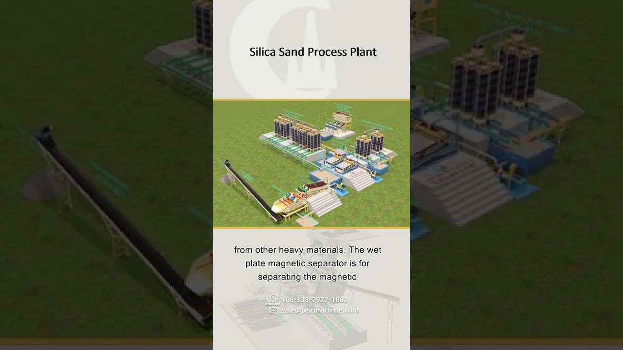 Indonesia 200TPH Silica Sand Processing Line