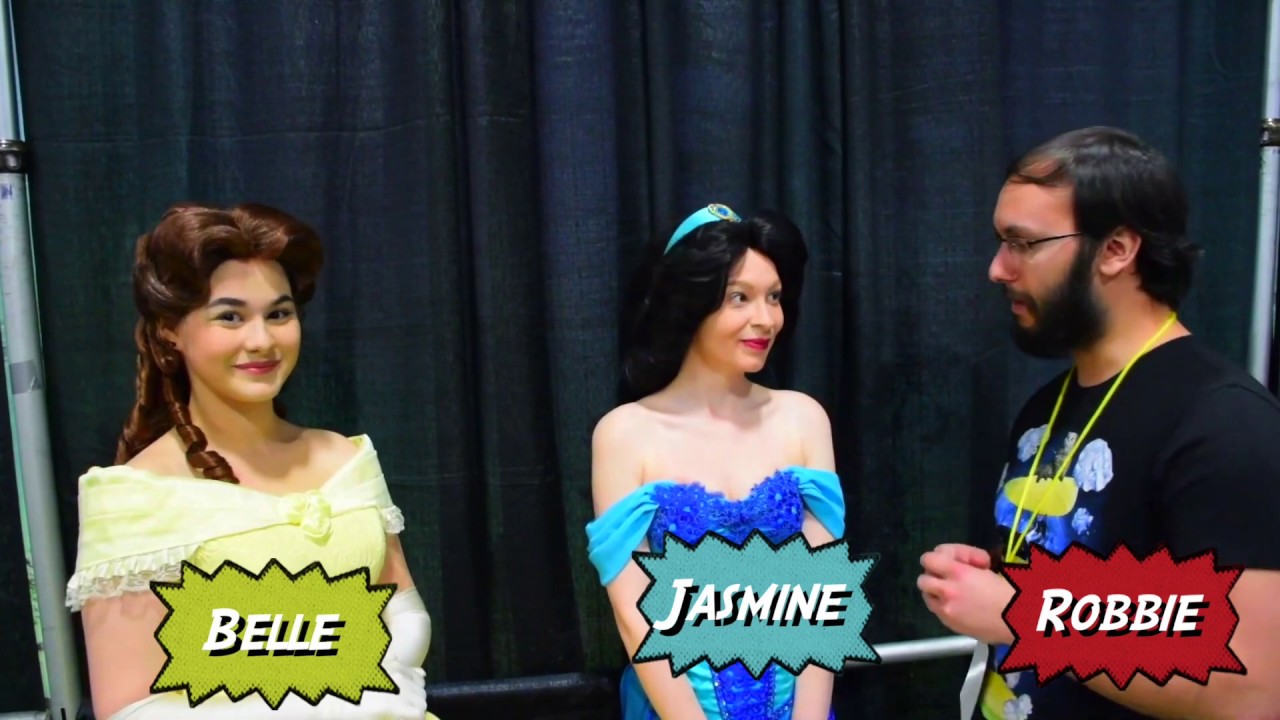 Princess Jasmine & Princess Belle at The Hudson Valley Comic Con Interviews