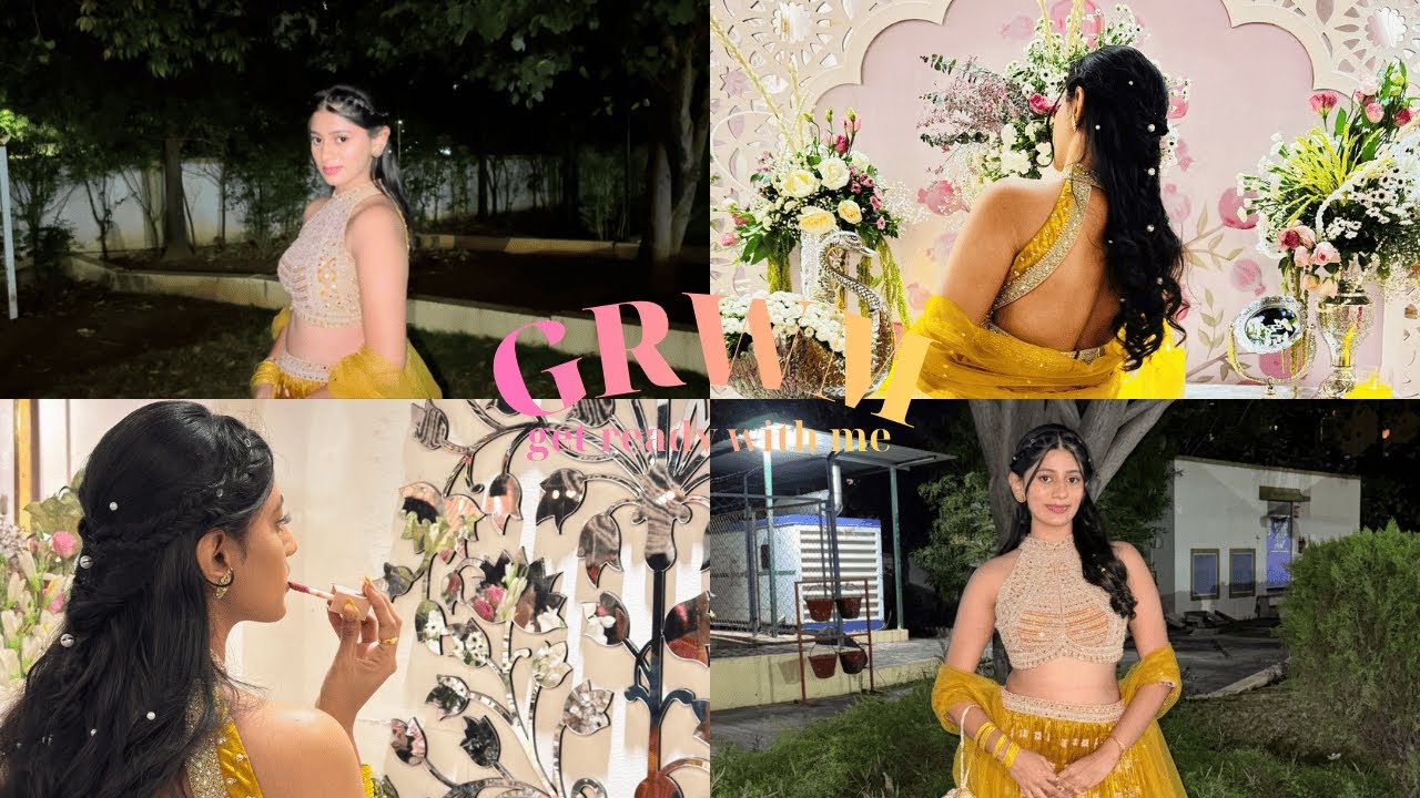 GRWM for a wedding vlog✨| Srushti Deokar