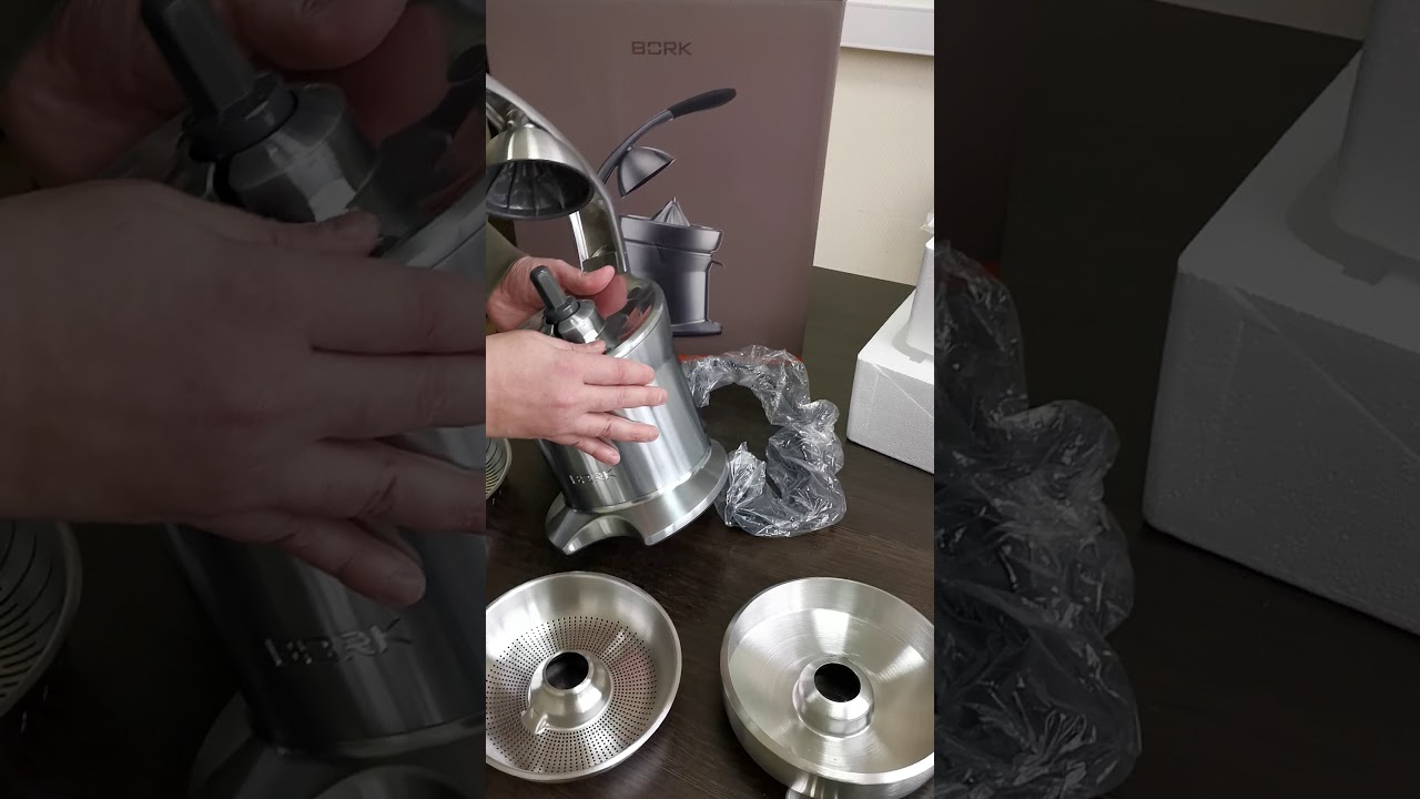 Соковыжималка Bork z 800 видео