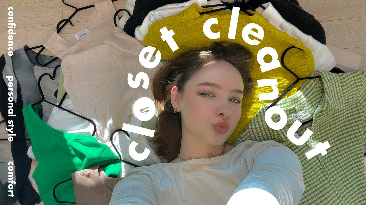 clean-out my closet with me! 💚 finding your personal style & being confident | Sissel